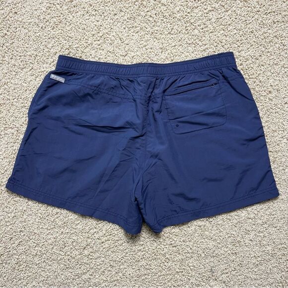 COLUMBIA Sandy River Shorts 5” High Rise Quick Dry Nocturnal Blue Size XL - Picture 4 of 8